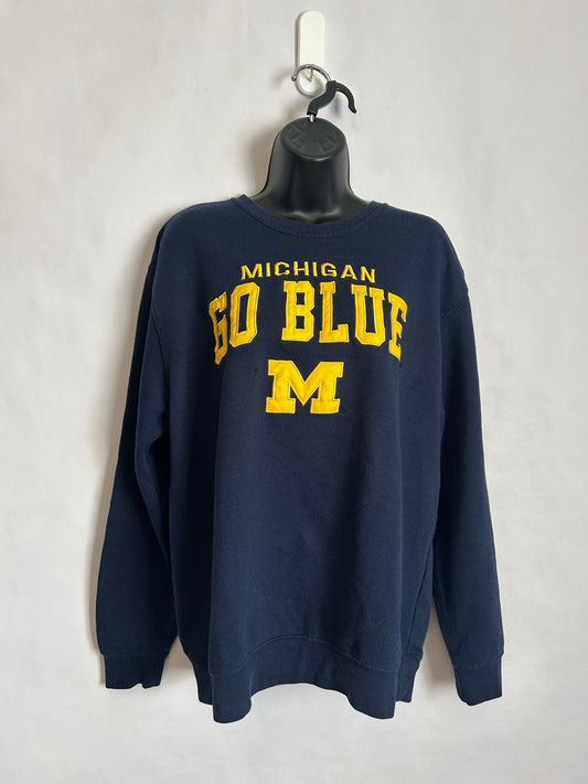 Michigan Go Blue Sweatshirt L