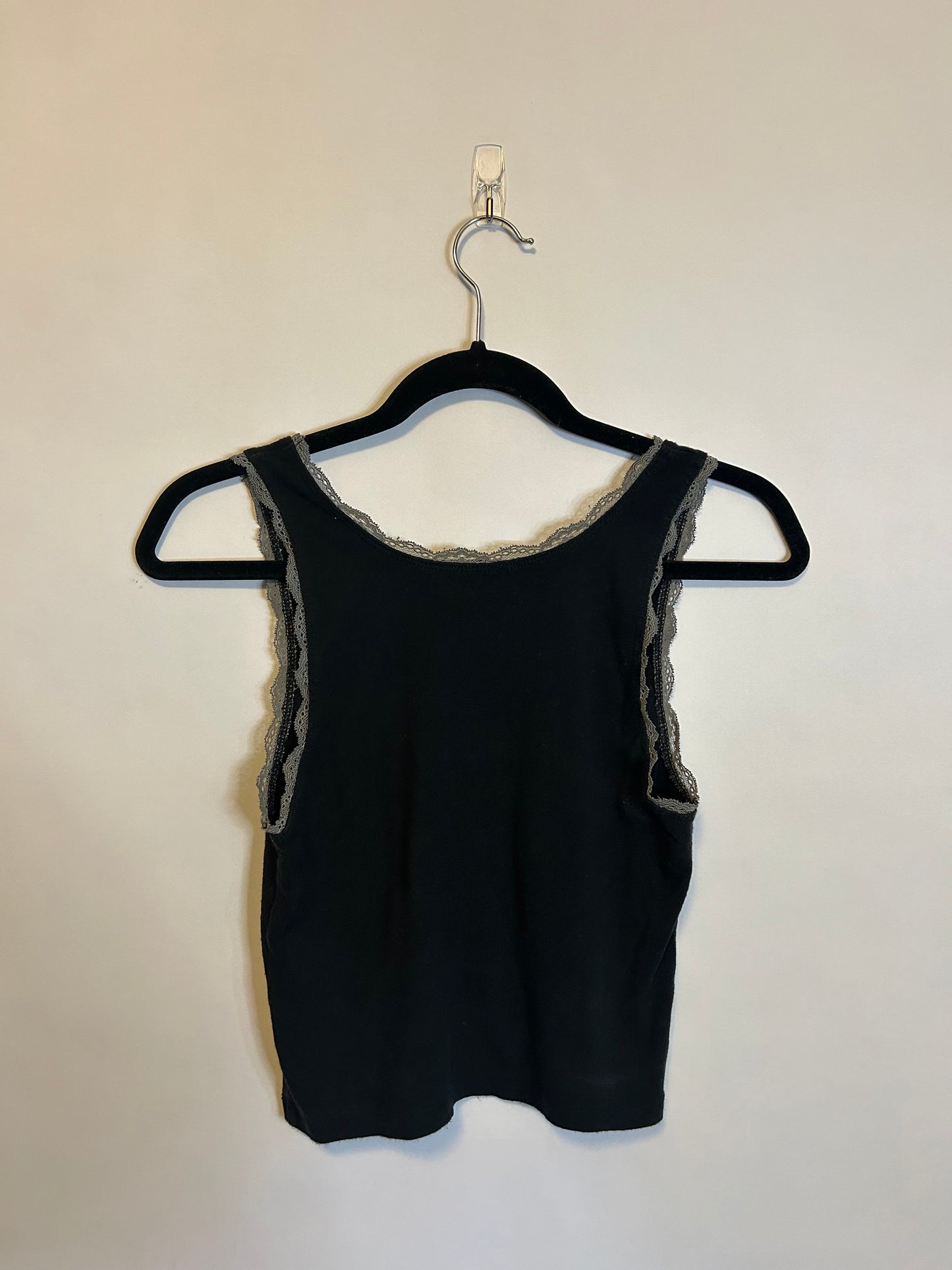 Hollister Black Tank Top M