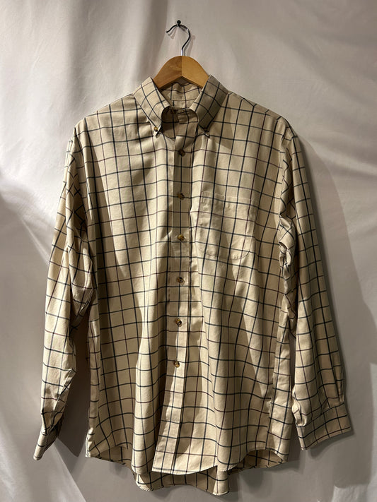 Brooks Brothers Country Club Checkered Button Up M