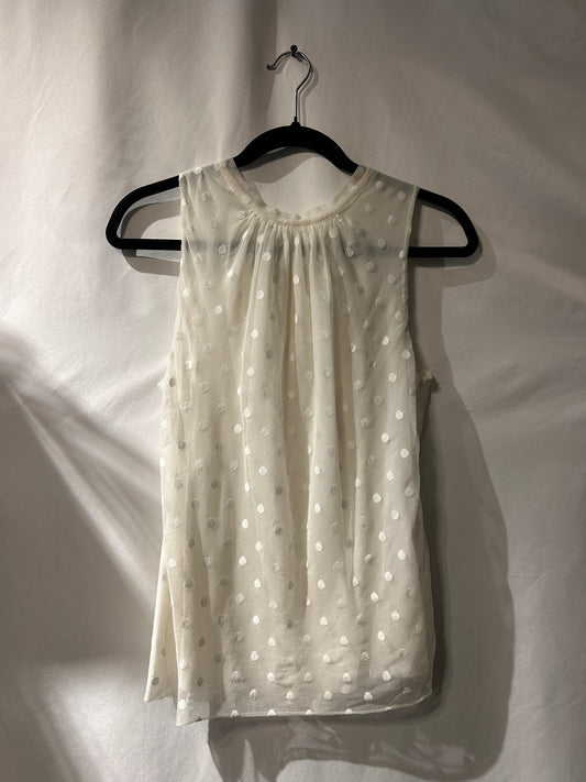 New York Company Polka Dot Tank S