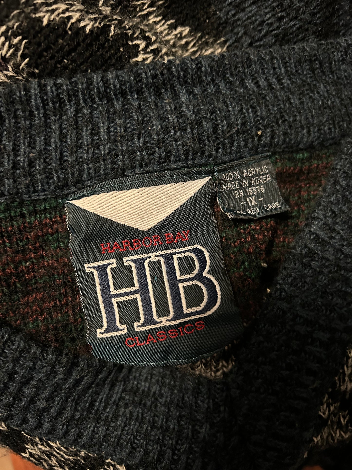 Harbor Bay Sweater 1X