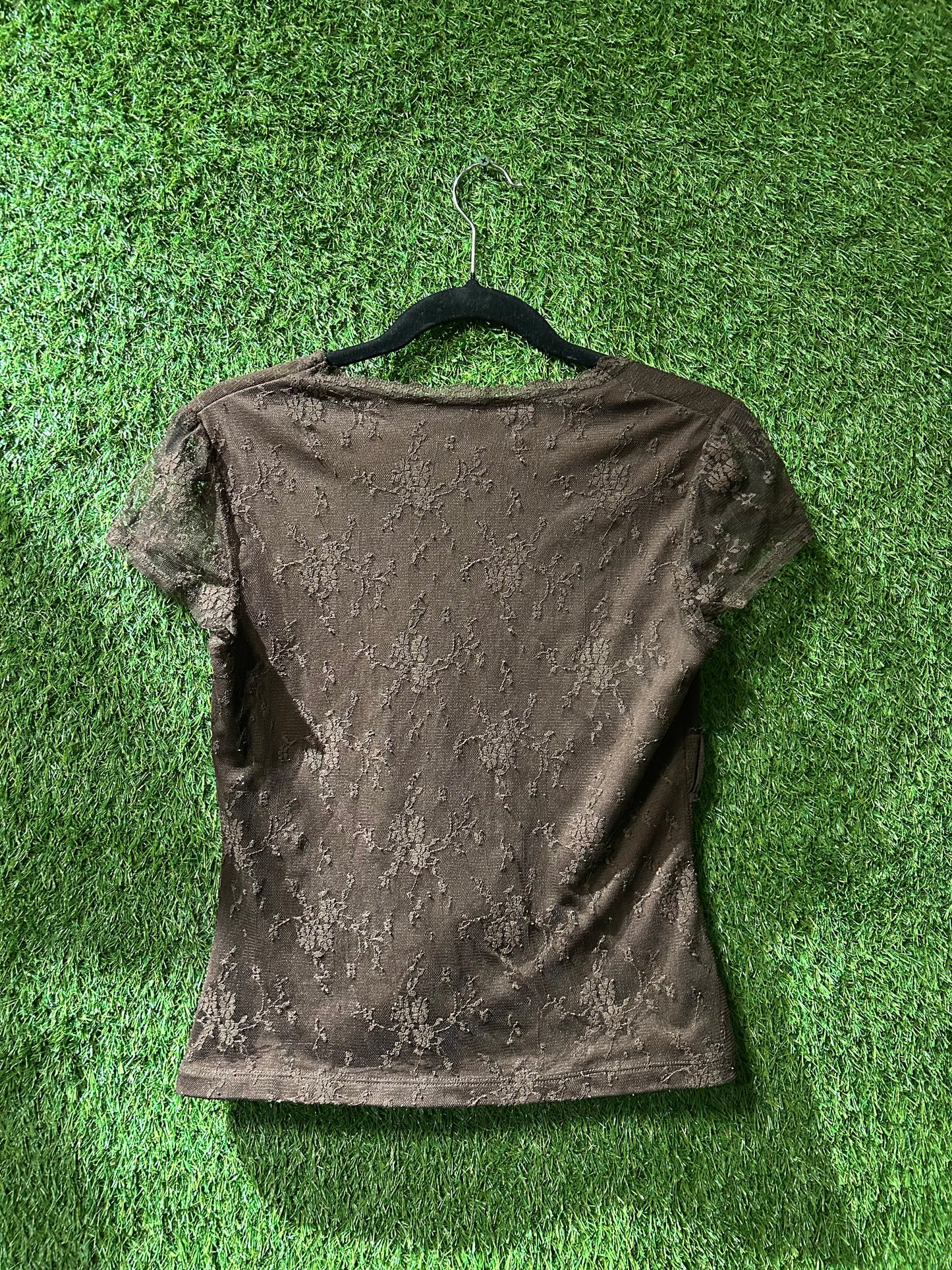 Apt. 9 Brown Lace Tank PM