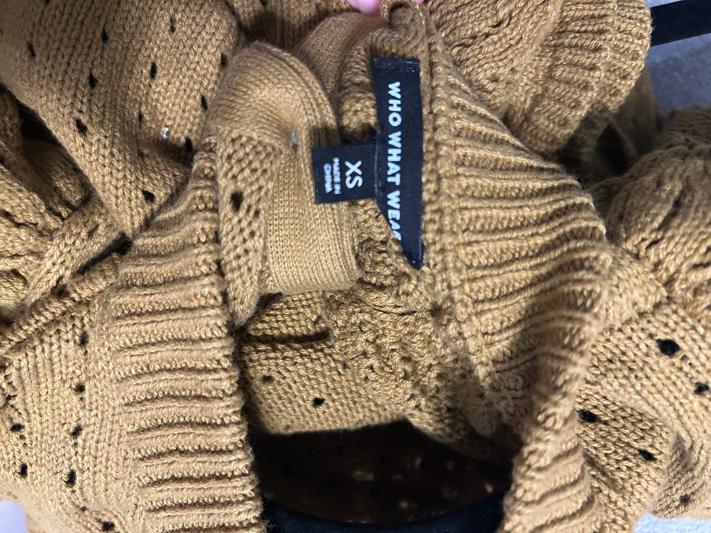Who What Wear Sweater Tank XS