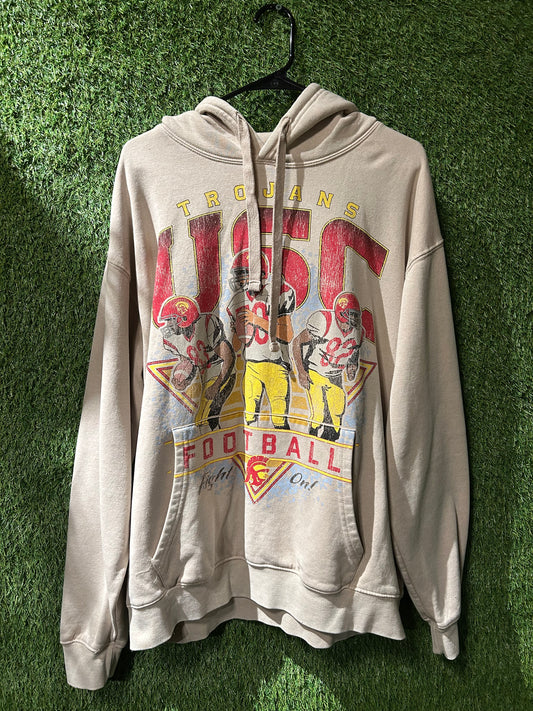 USC Football Sweatshirt L