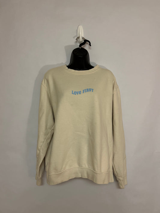 Love First Sweatshirt L