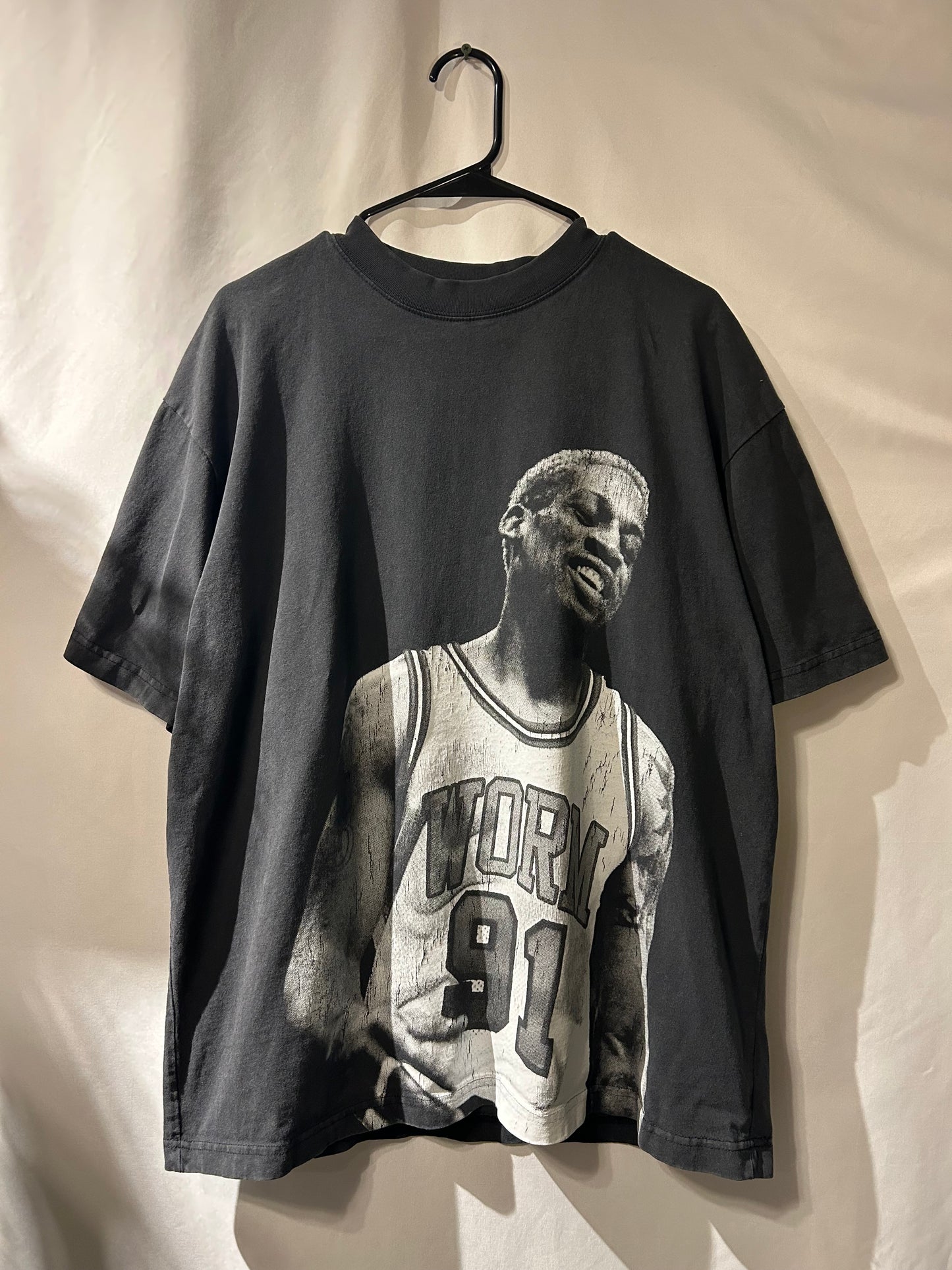 Rodman Apparel 90s Style Dennis Rodman Graphic T-Shirt L