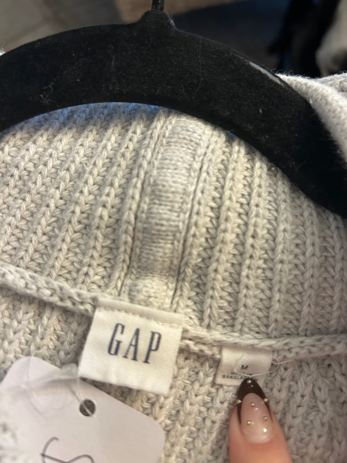 GAP Grey Sweater Hoodie M