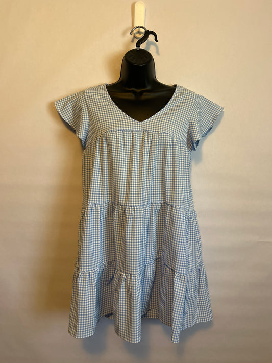 Mi Ami Gingham Dress XS