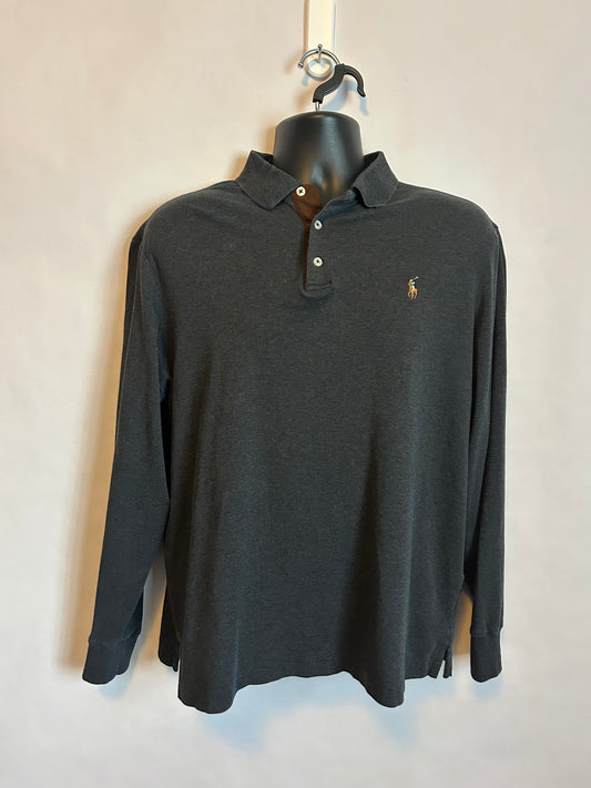 Polo Ralph Lauren Dark Grey Button Up L