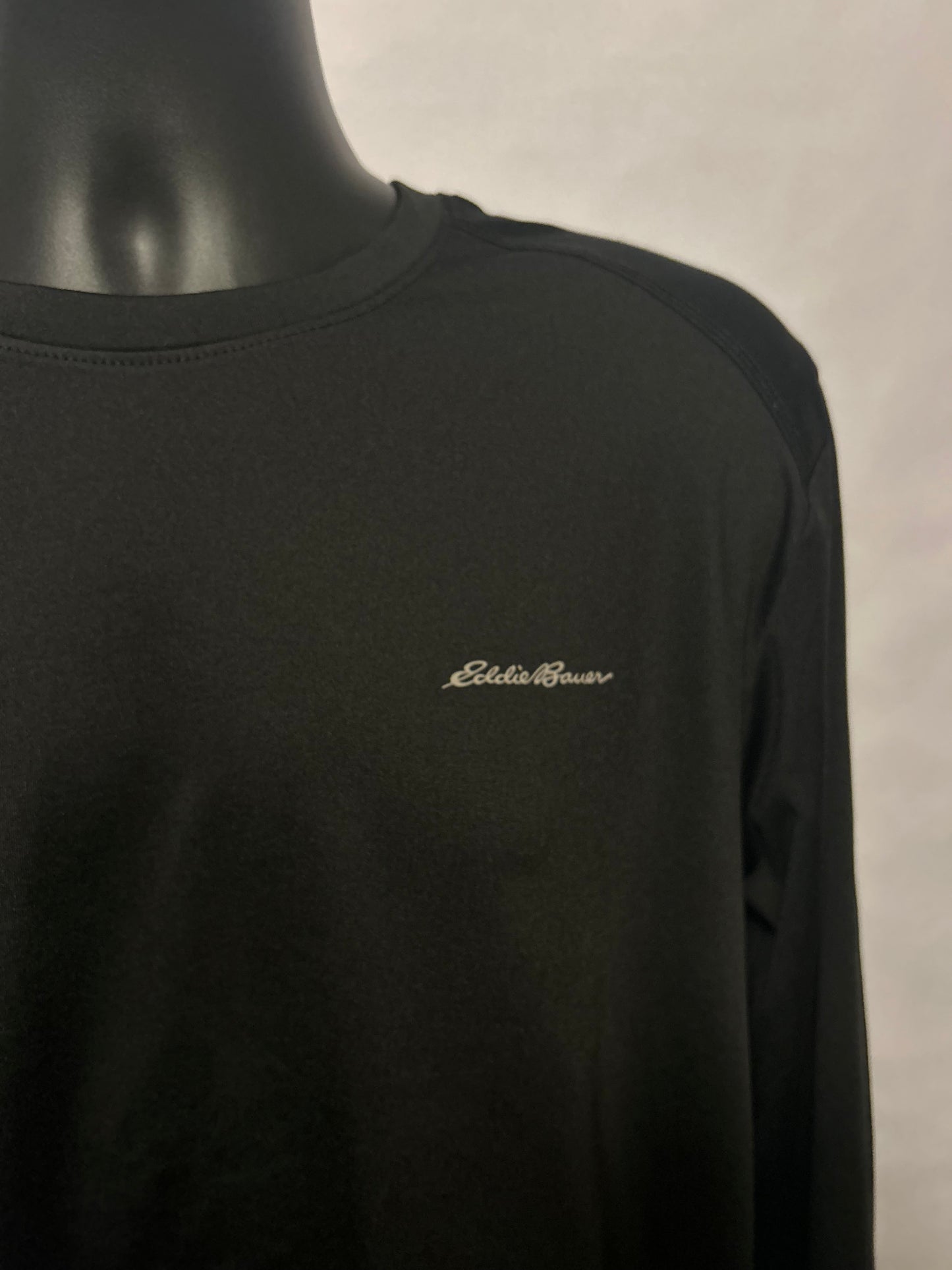 Eddie Bauer Black Dry-fit Long Sleeve Shirt XL