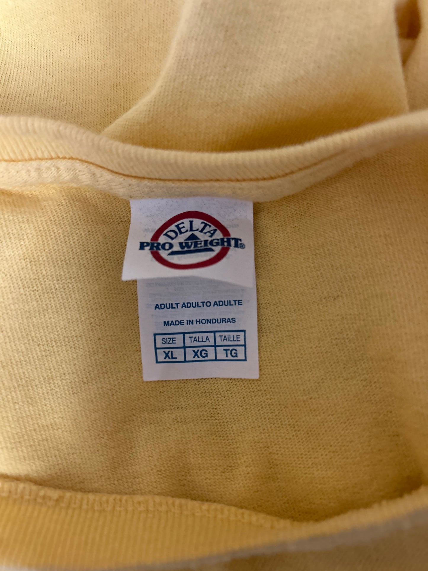 Great Smoky Mountains Yellow T-Shirt XL