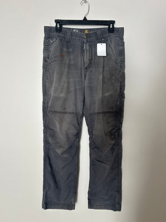 Carhartt Double Knees Grey Cargos 31 x 30