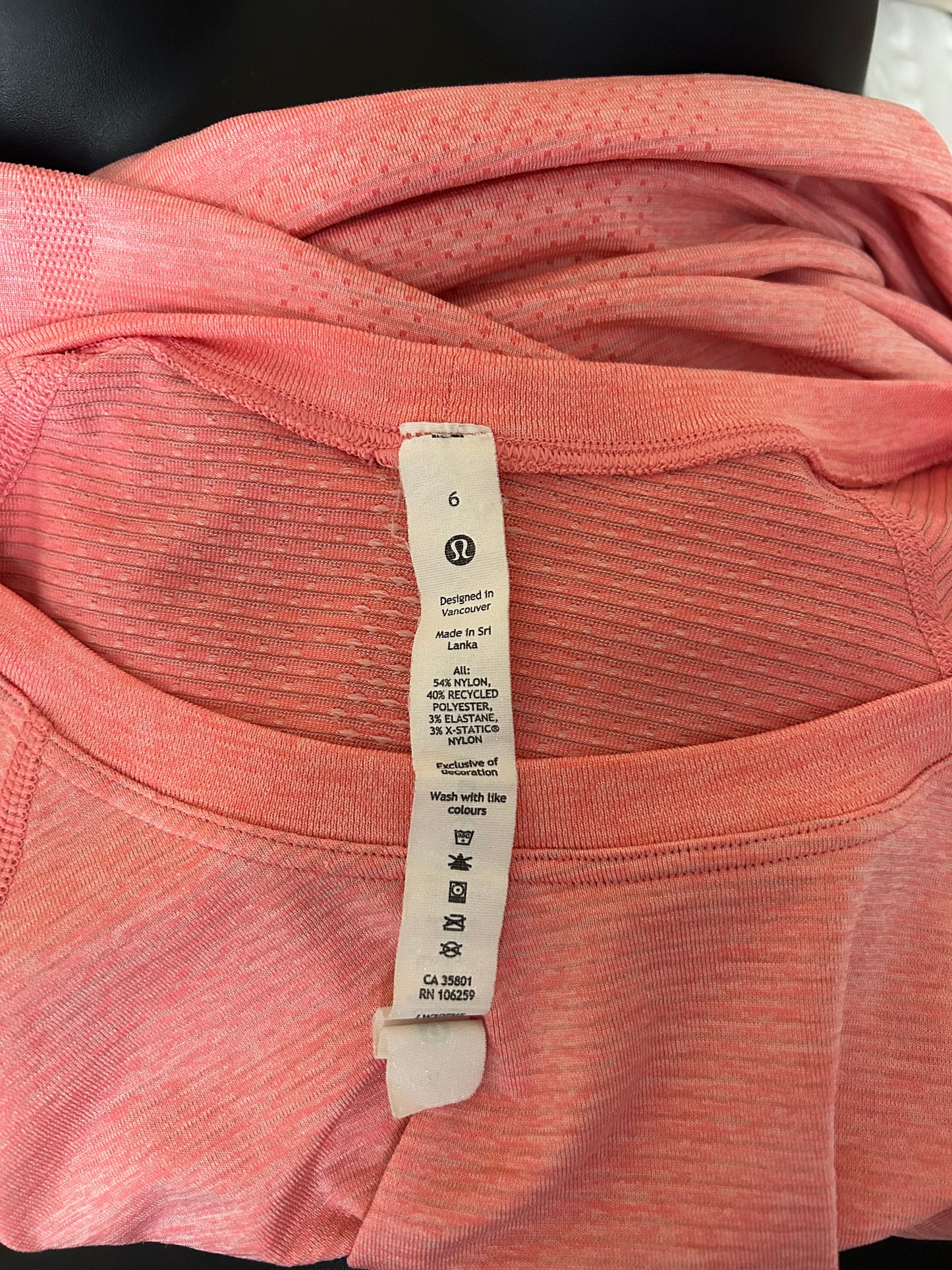 Lululemon Pink T-Shirt 6