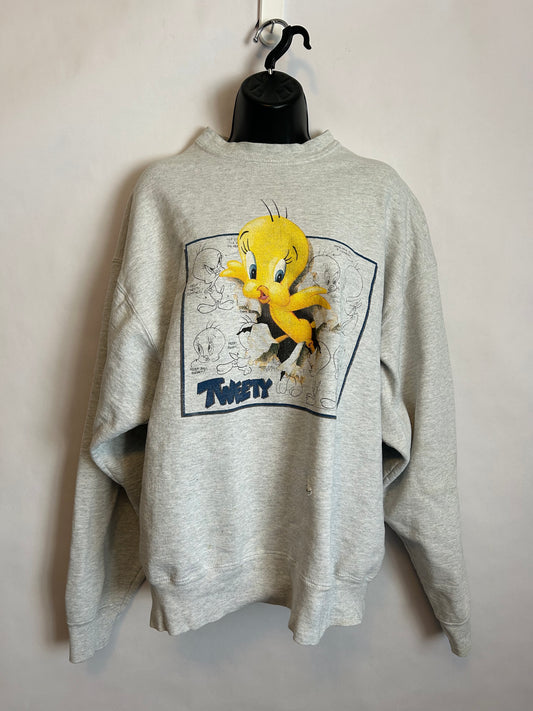 Vintage Tweety Bird Sweatshirt XL