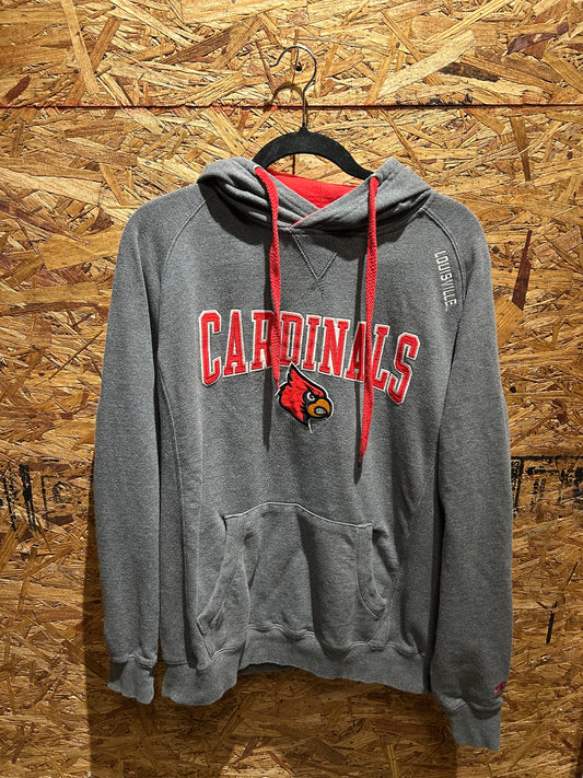 UofL Cardinals Dark Grey Sweatshirt L