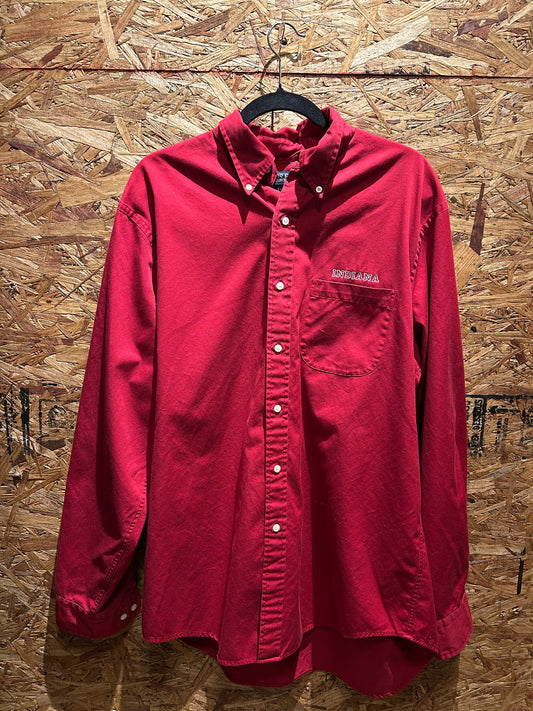 Lands End Indiana Button Up L
