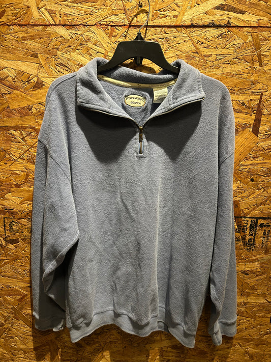 Bungalow Brand Blue Quarter Zip L
