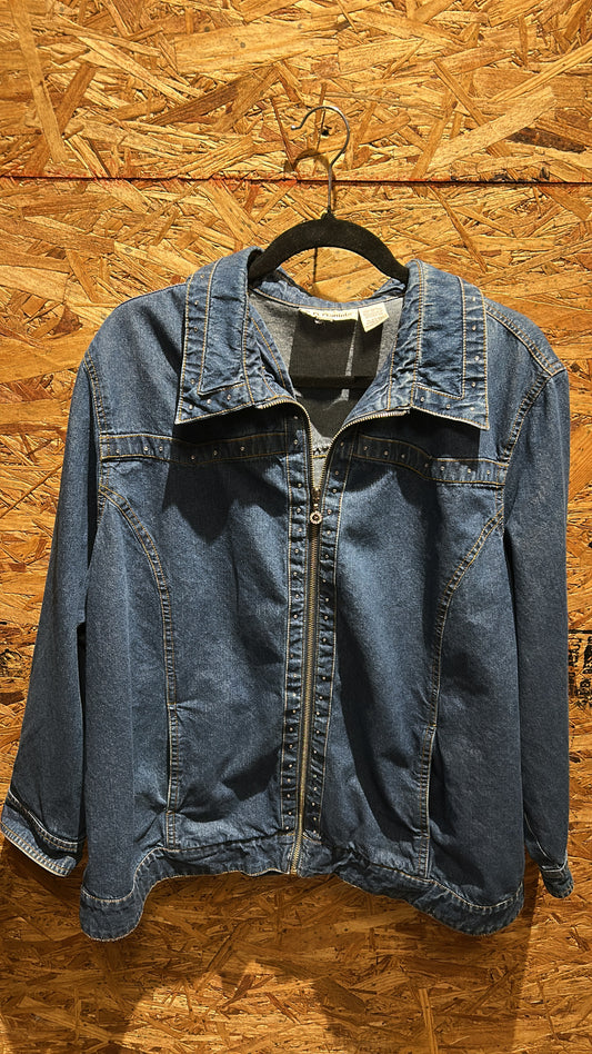 C.D. Daniels Jean Jacket L