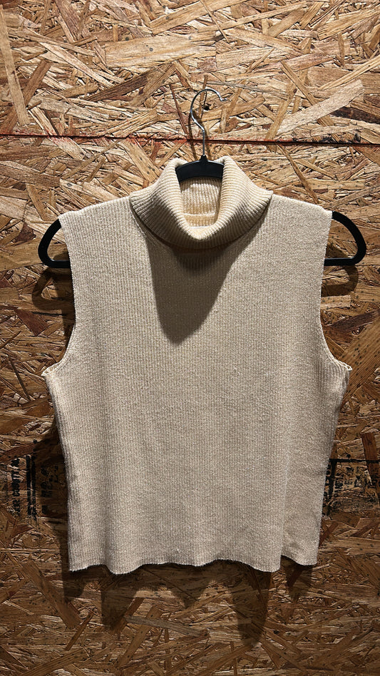 Worthington Gold Sparkly Turtleneck L