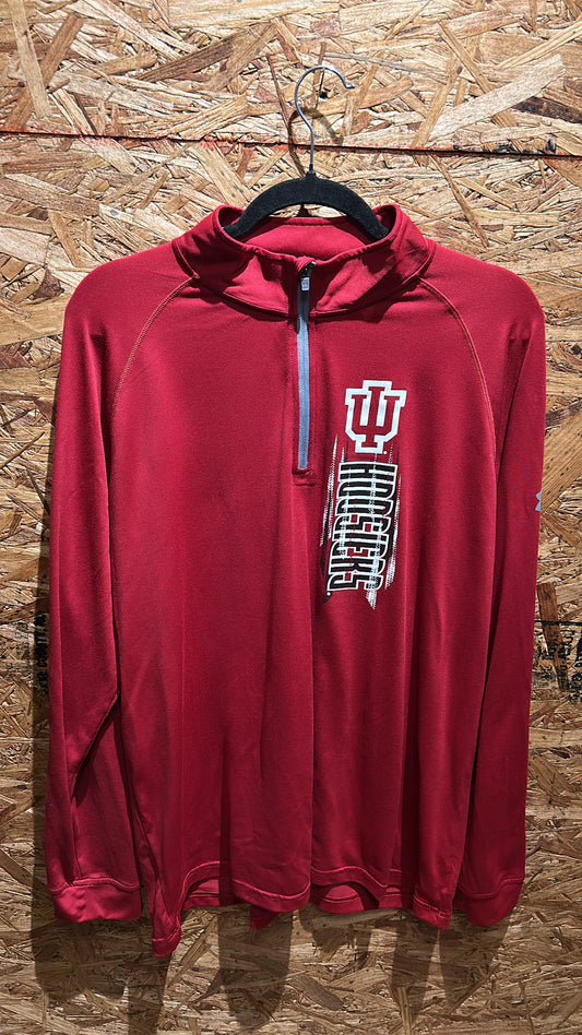 Hoosiers Under Armour Quarter Zip XL