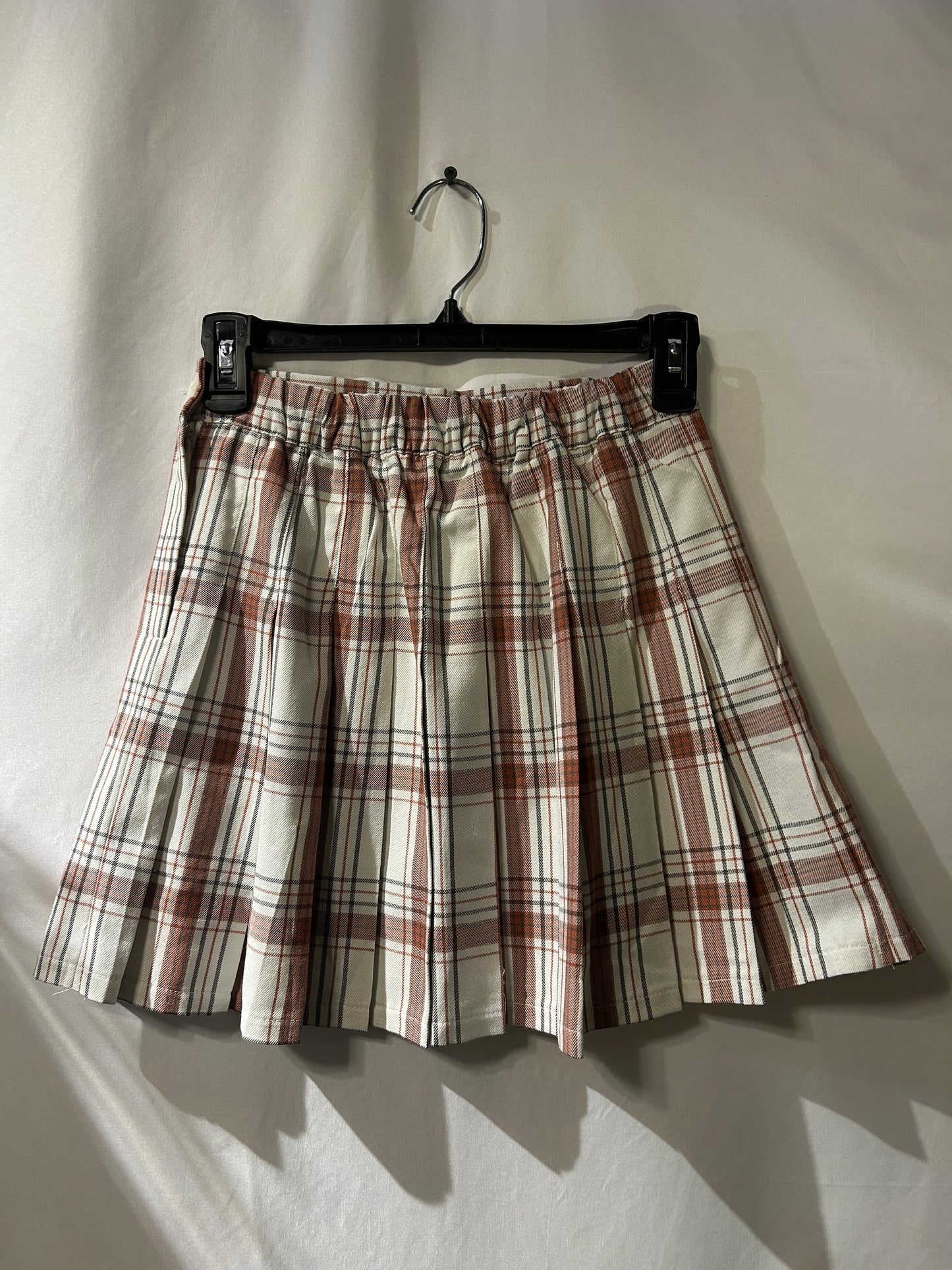 Aerie Plaid Pleated Mini Skirt XS