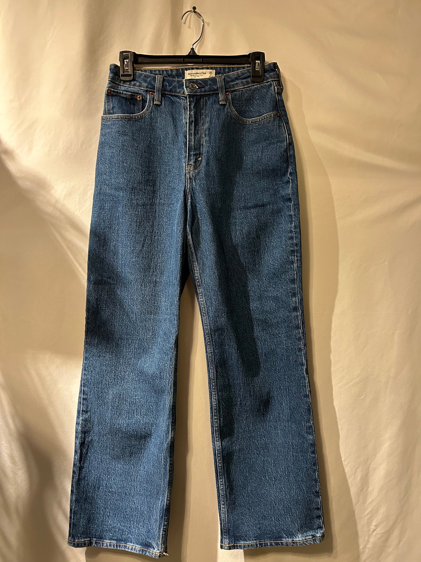 Abercrombie & Fitch 90s Relaxed Jeans High Rise 0