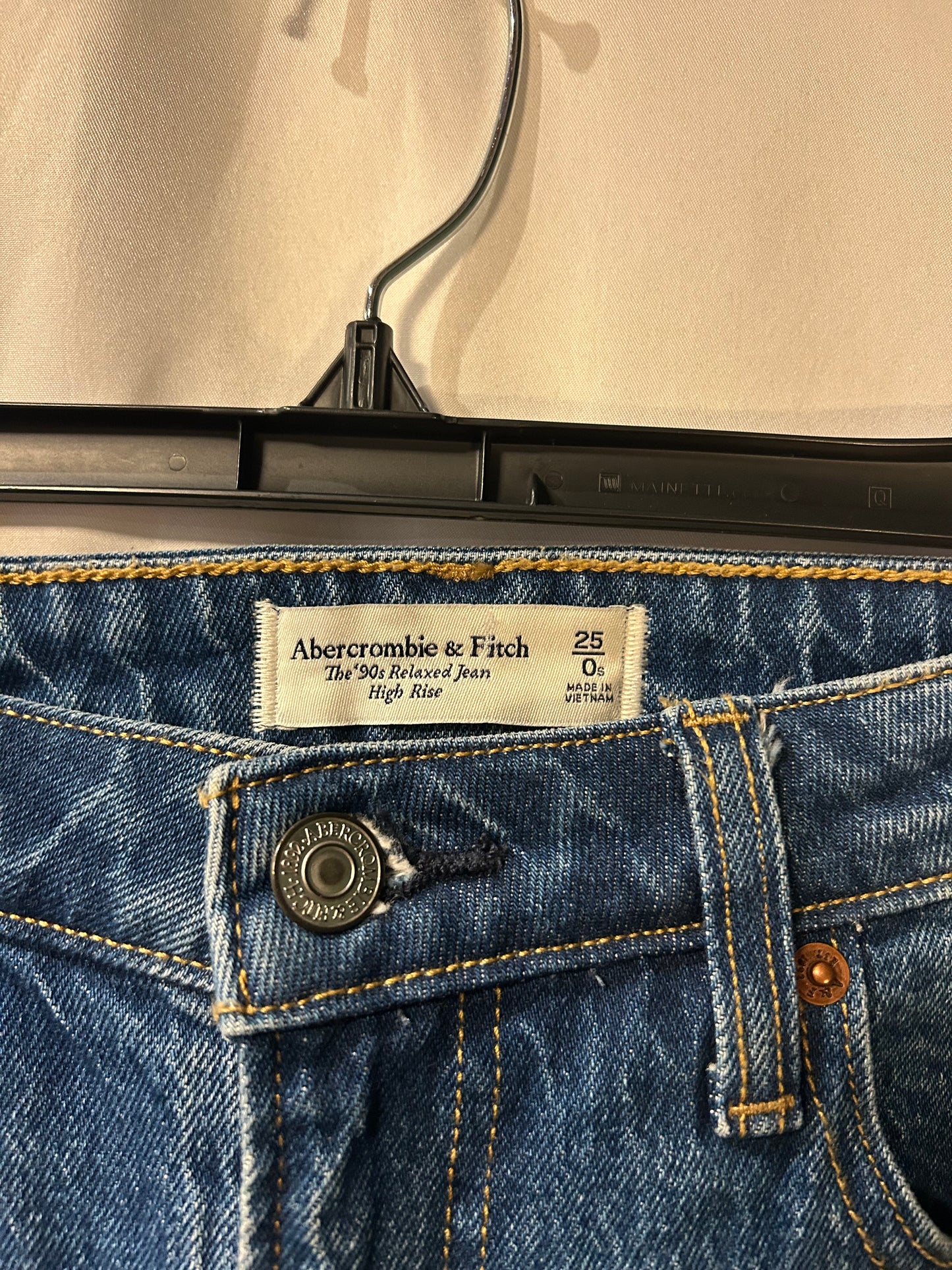 Abercrombie & Fitch 90s Relaxed Jeans High Rise 0