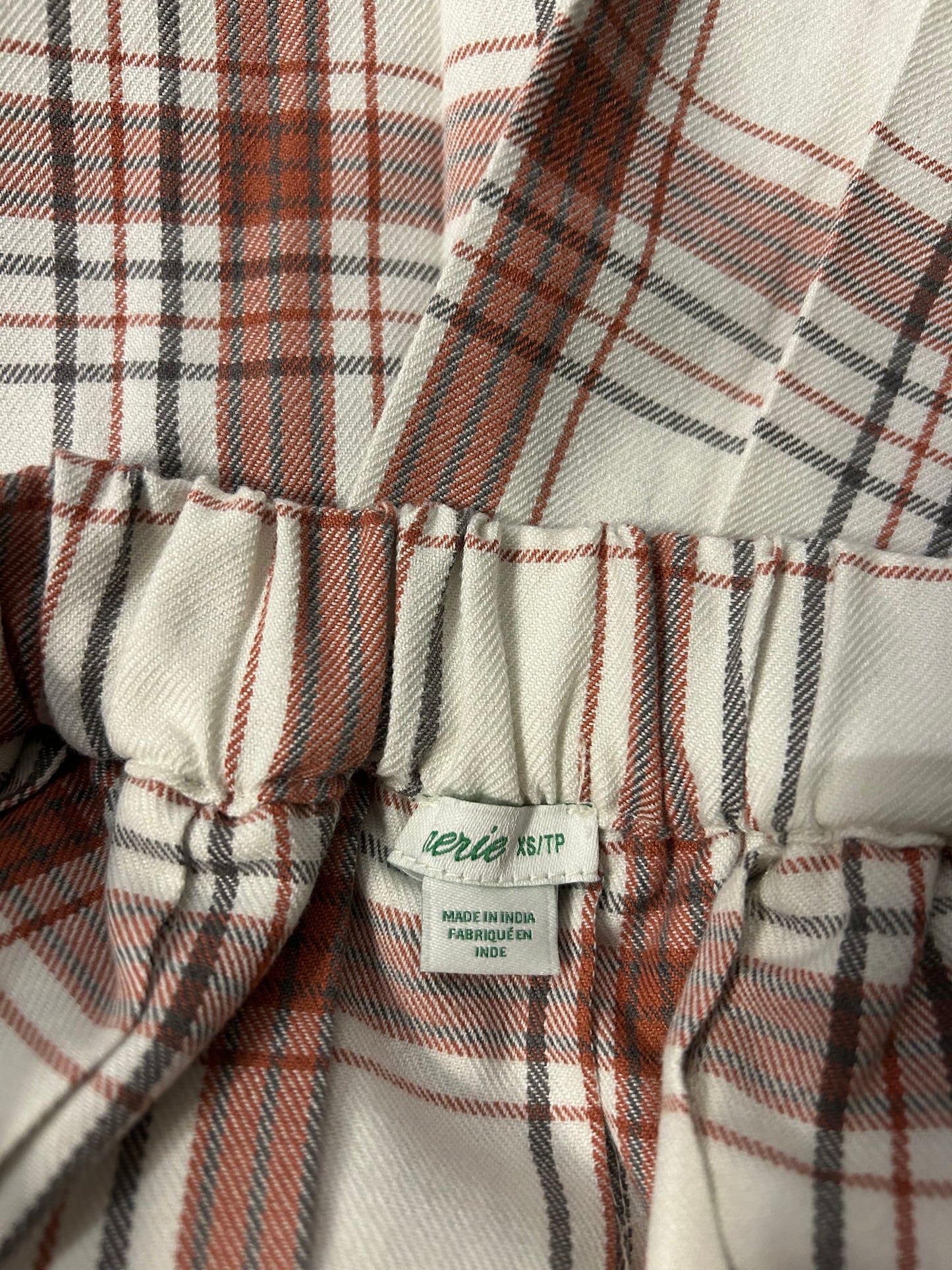 Aerie Plaid Pleated Mini Skirt XS