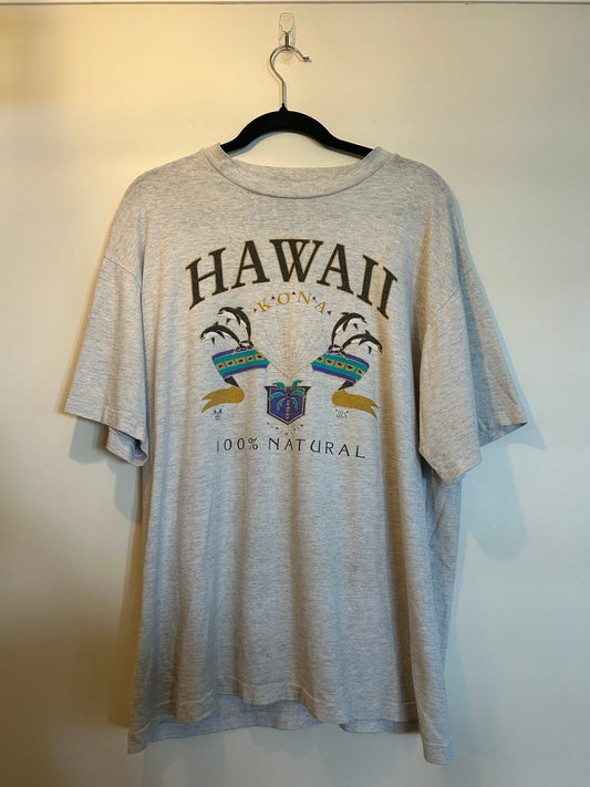 Vintage 1990s Hawaii Kona T-Shirt XL