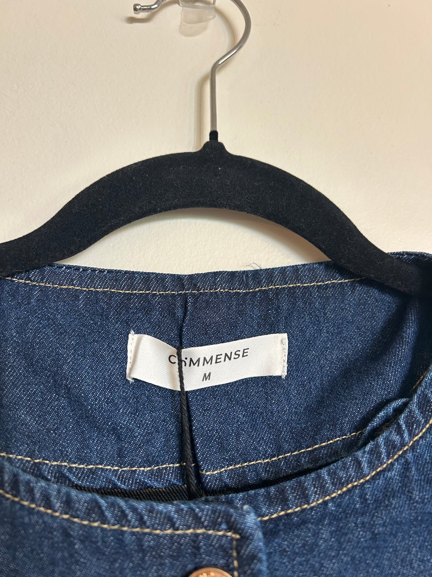 Commense Denim Vest M (New with tags)
