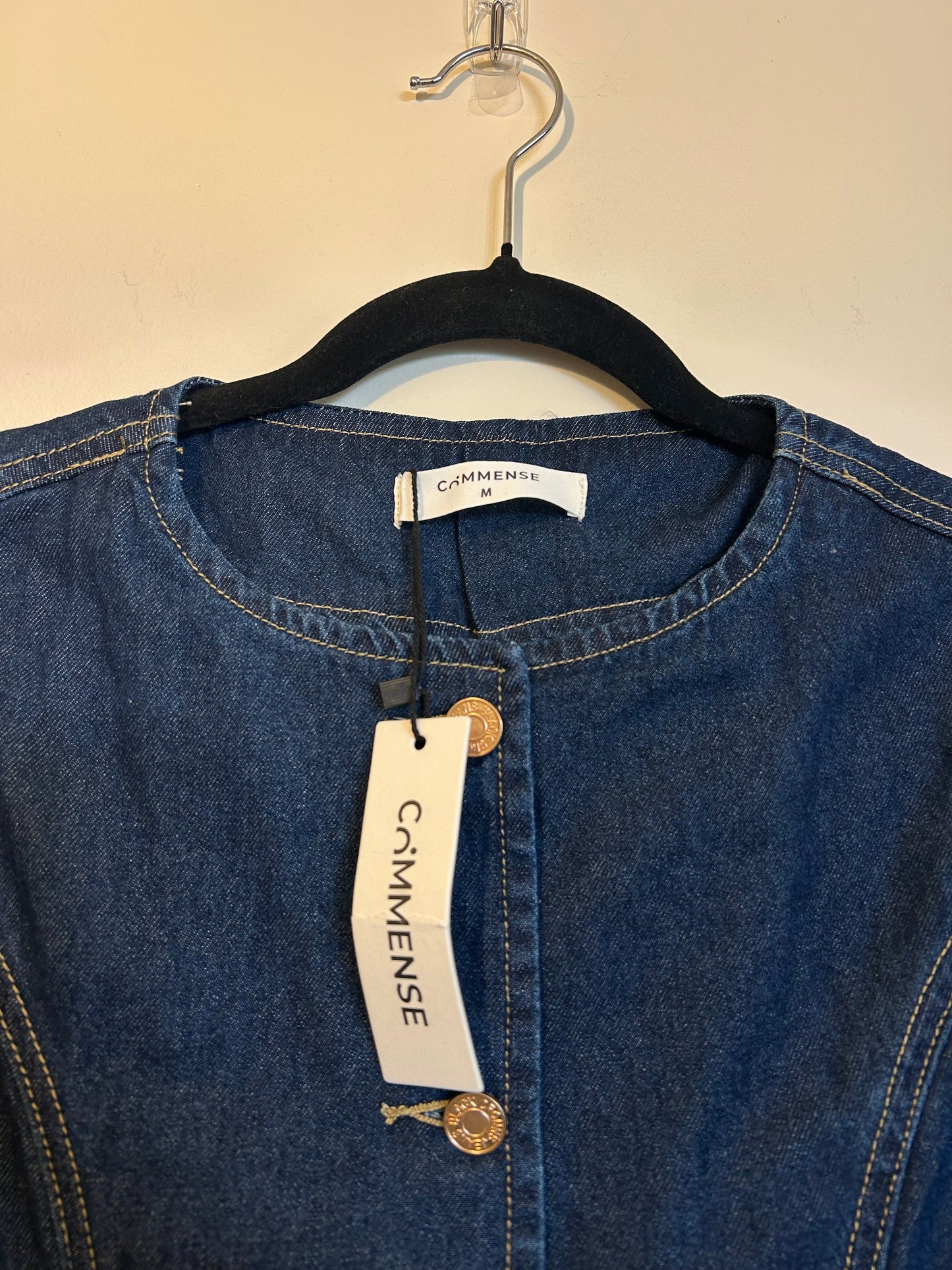 Commense Denim Vest M (New with tags)