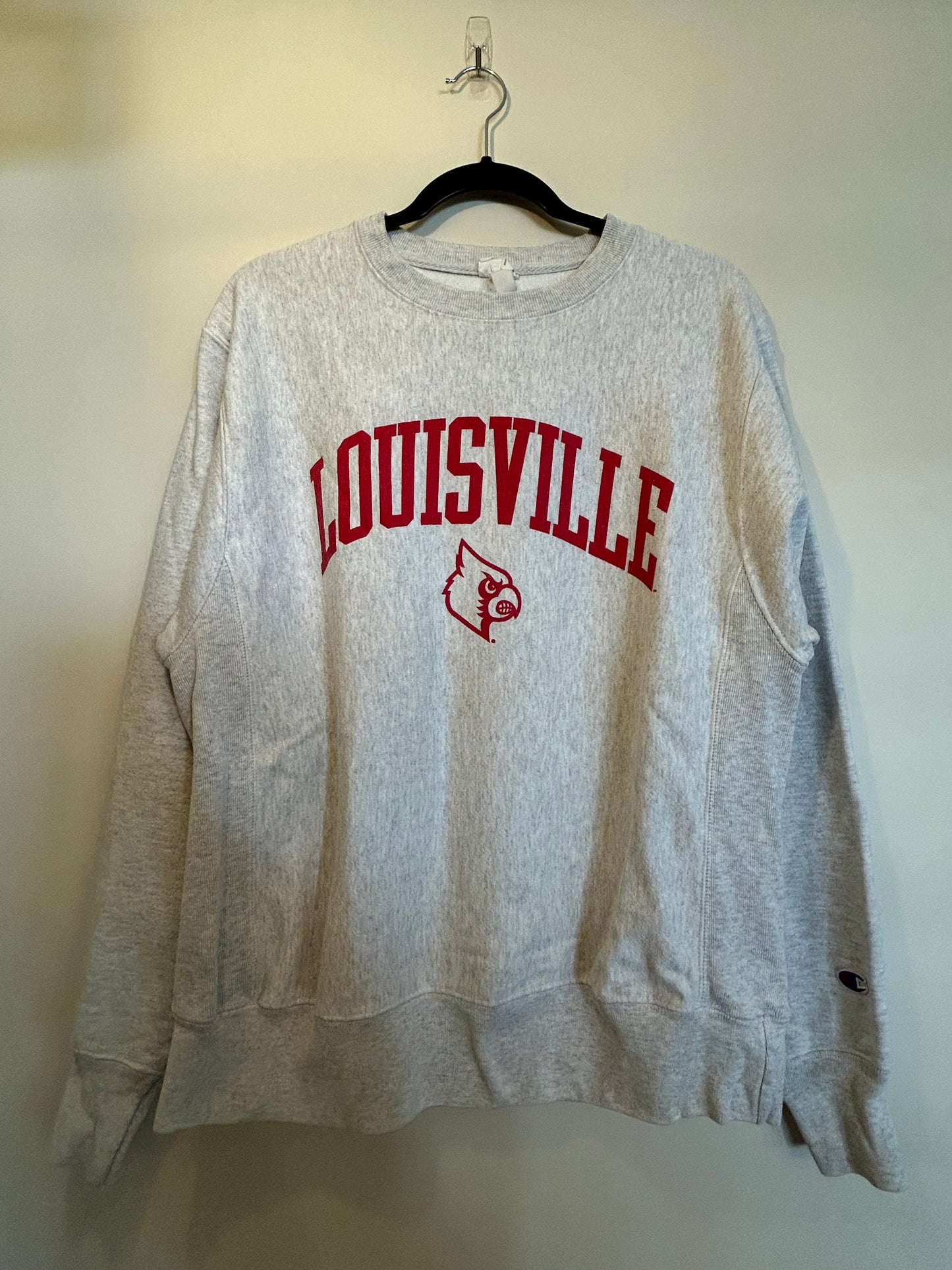 Louisville Cardinals Grey Sweatshirt M