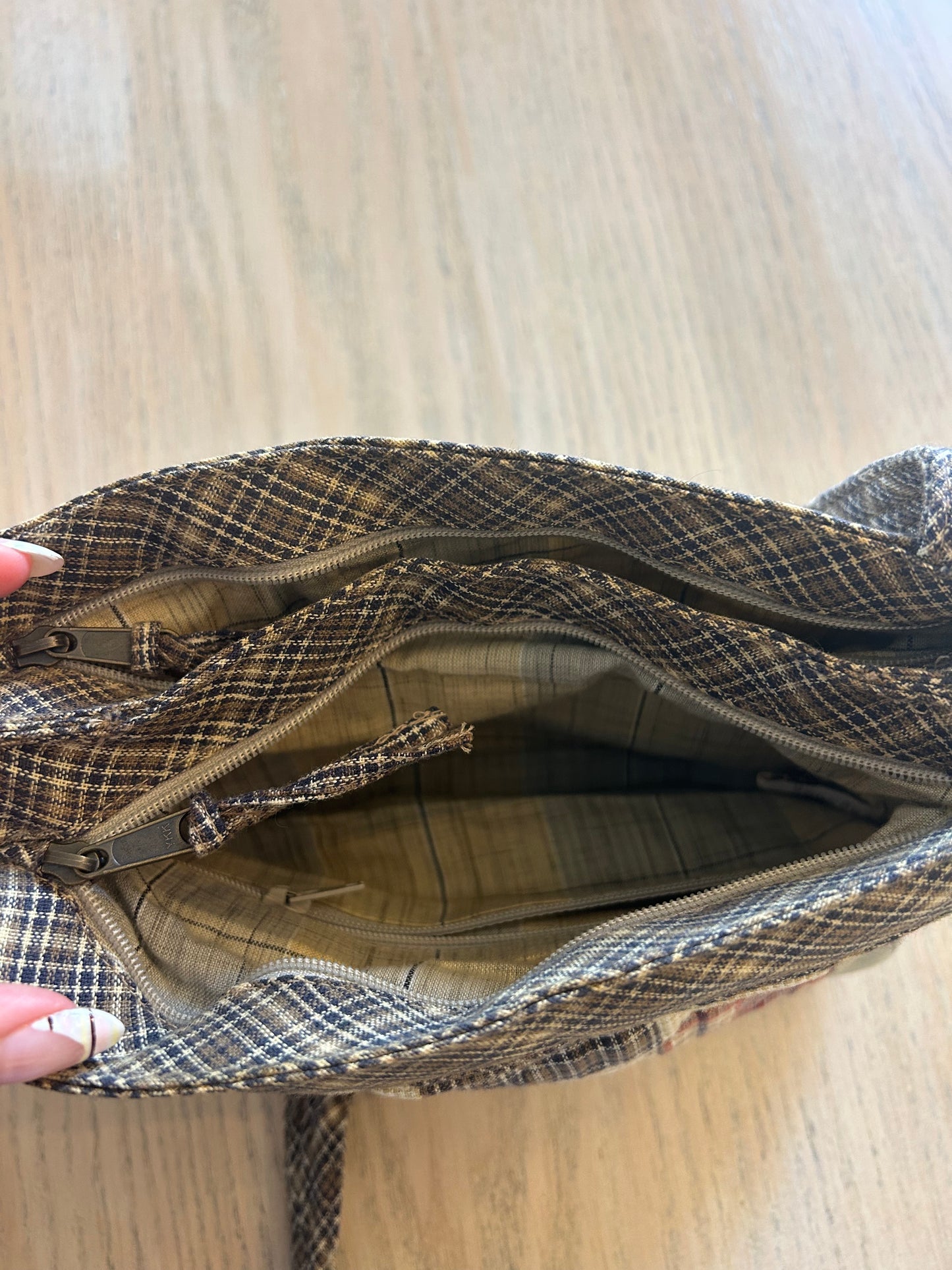 Quilted Star Shoulder Purse