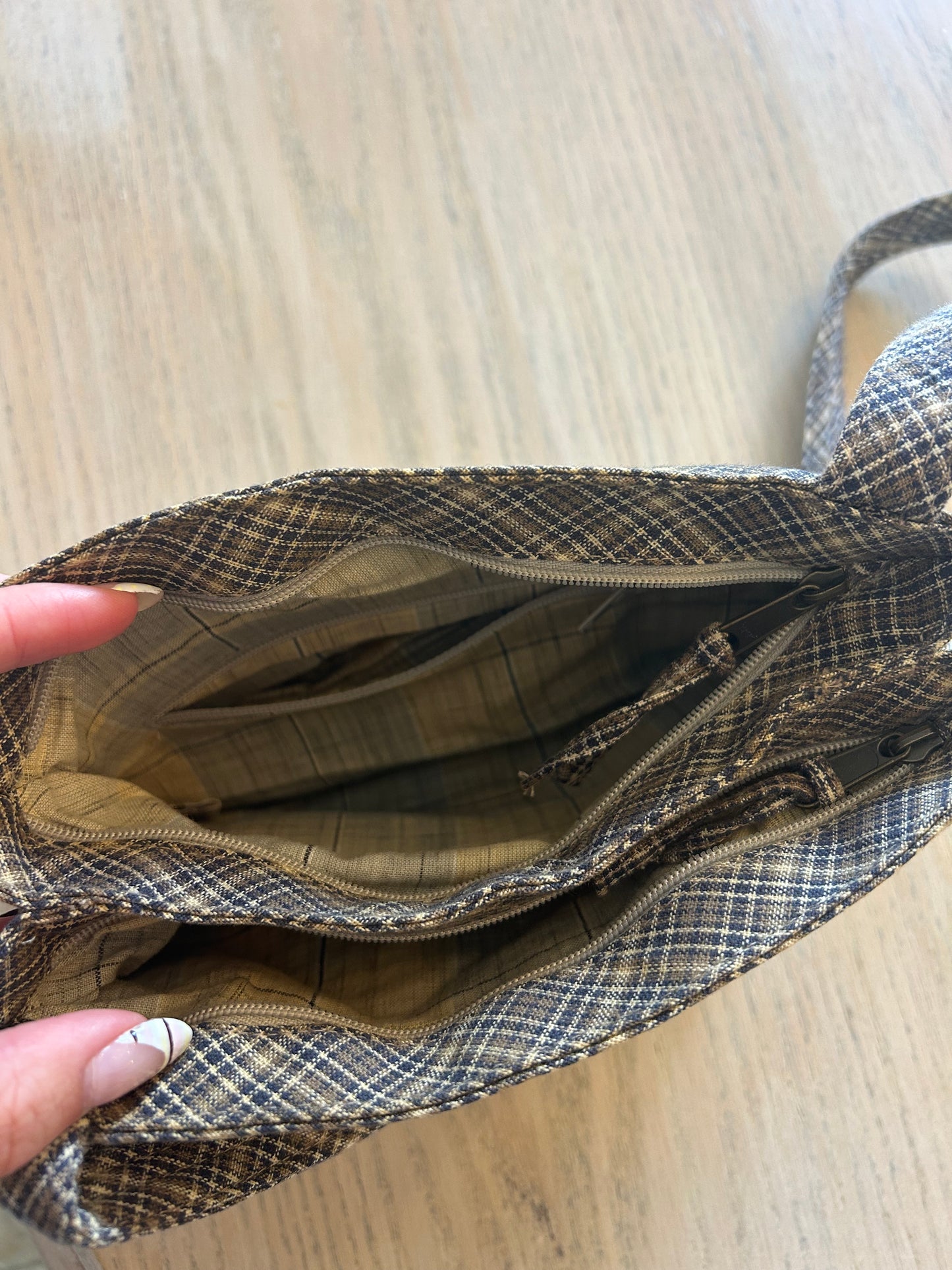 Quilted Star Shoulder Purse