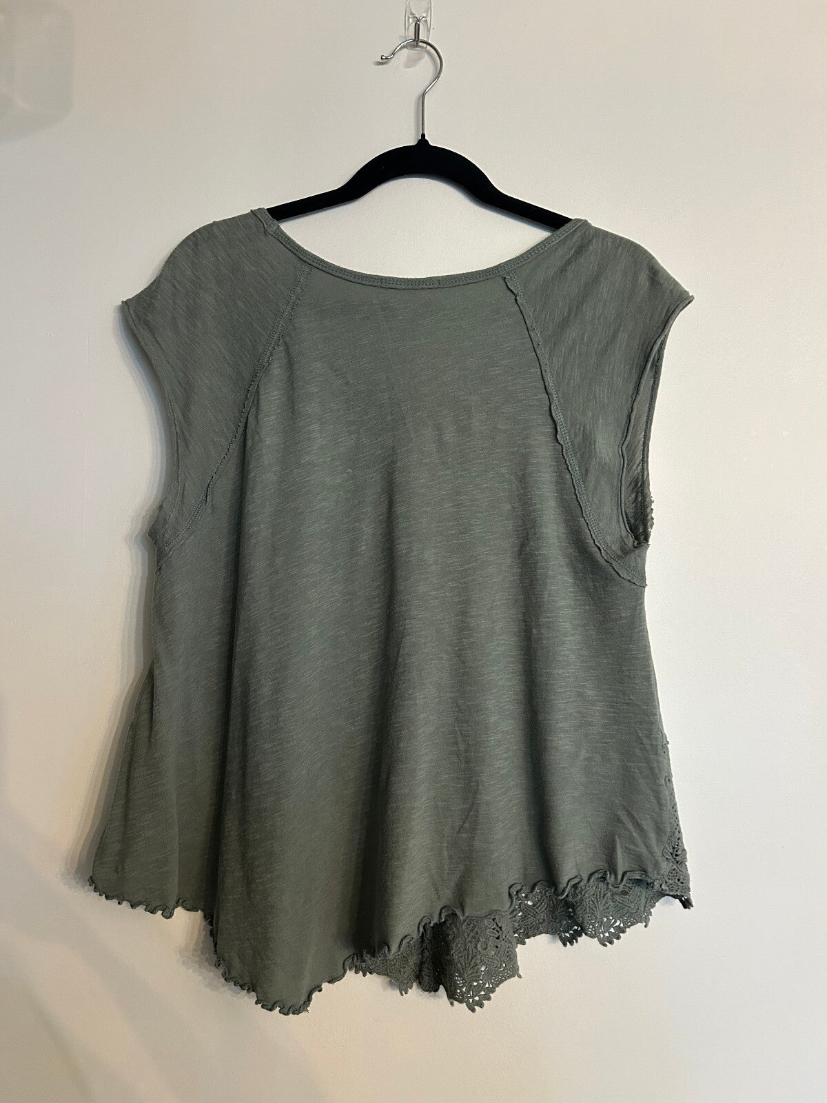 Altar'd State Boho Asymmetrical Crochet Top S