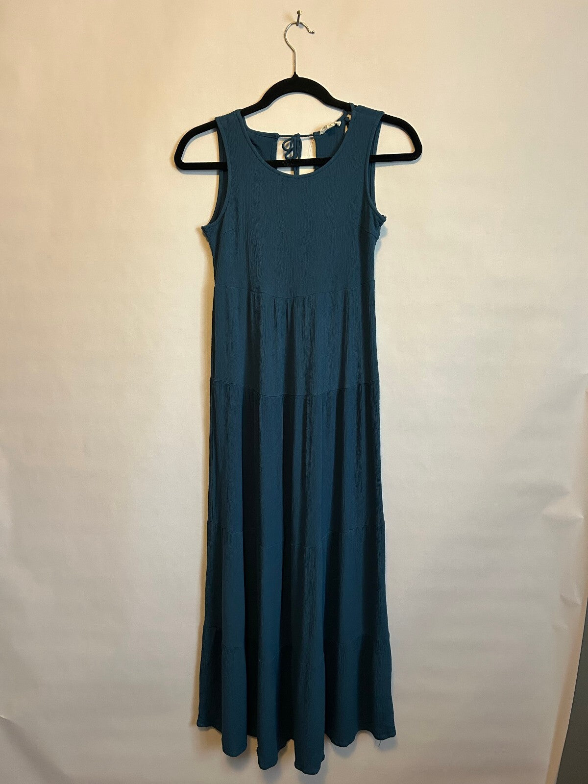 Endless Blu Tiered Maxi Dress