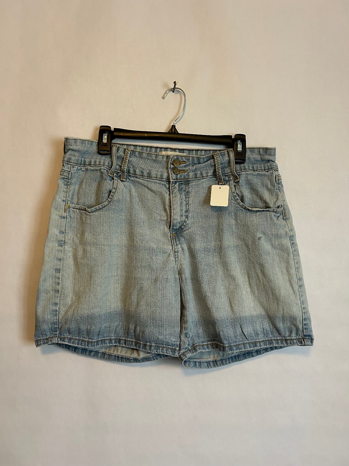 Levi Strauss Double-Button Denim Shorts 14
