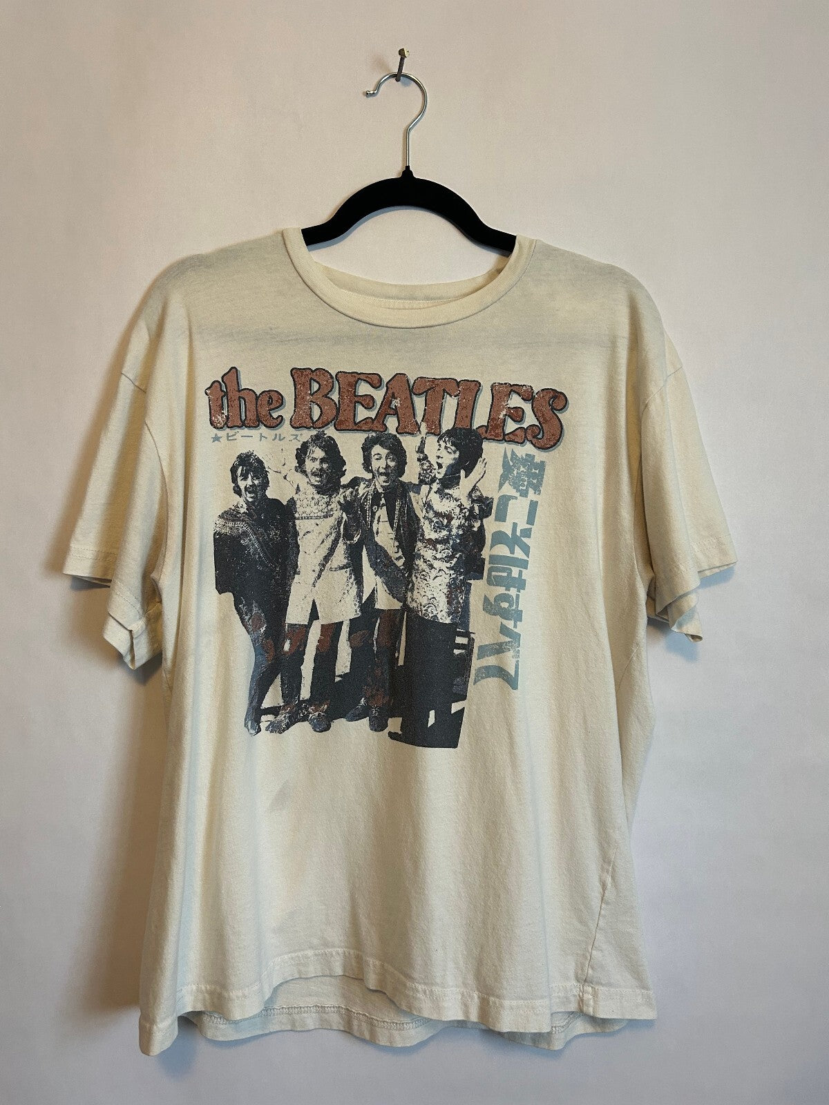 Vintage The Beatles Japan Promo Band T-Shirt S/M