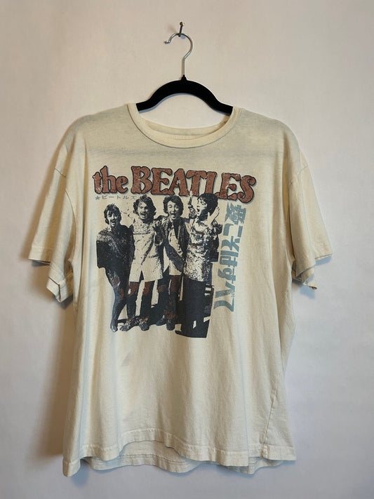 Vintage The Beatles Japan Promo Band T-Shirt S/M