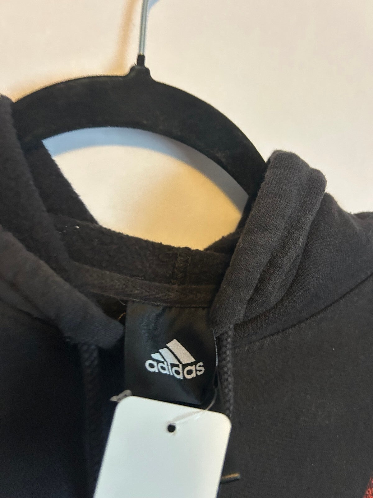 Adidas Chicago Bulls Black Hoodie M