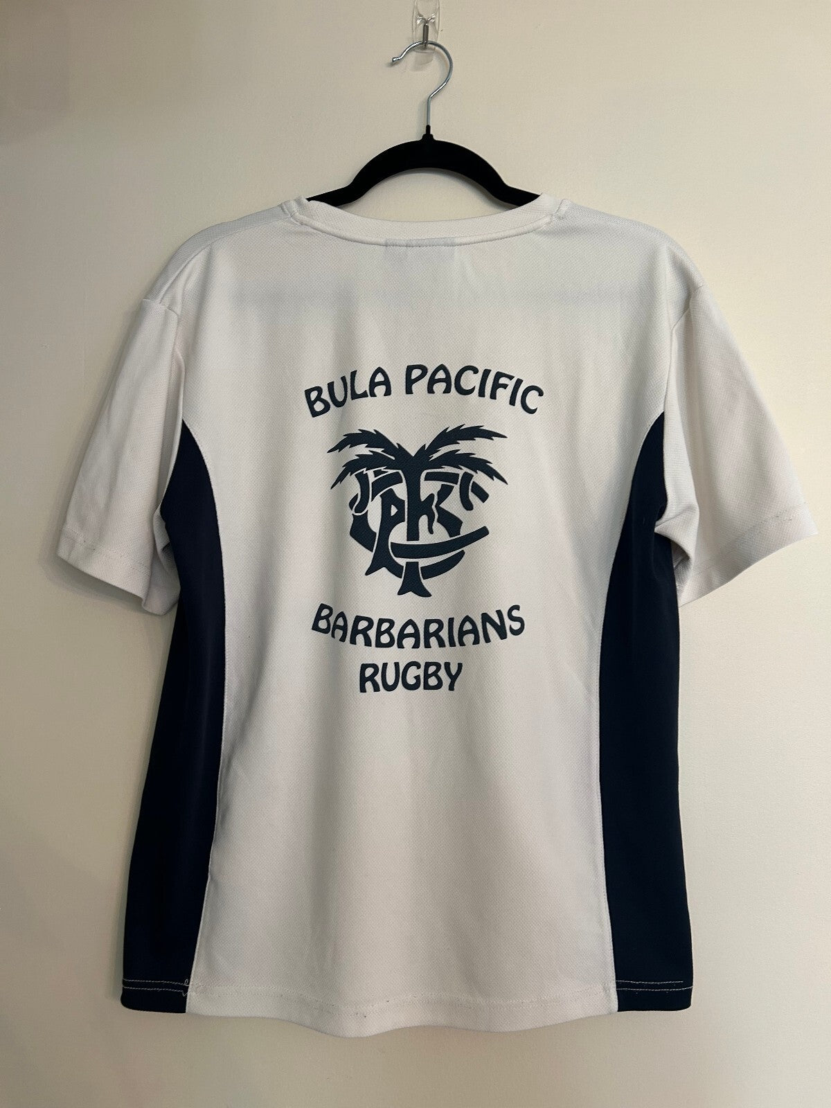 Fiji Winning Spirit Bula Pacific Barbarians Rugby Shirt S (oversized)
