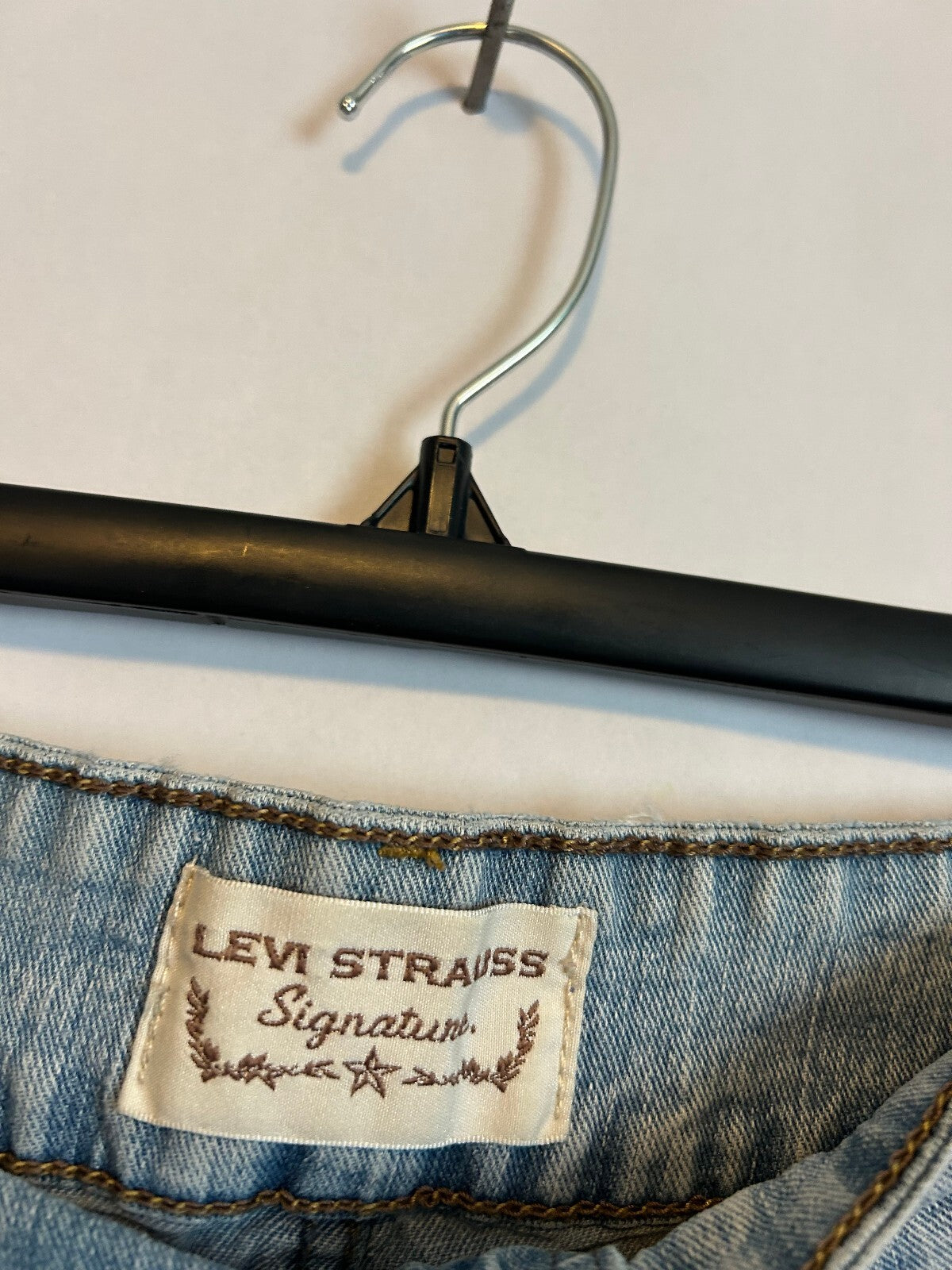 Levi Strauss Double-Button Denim Shorts 14