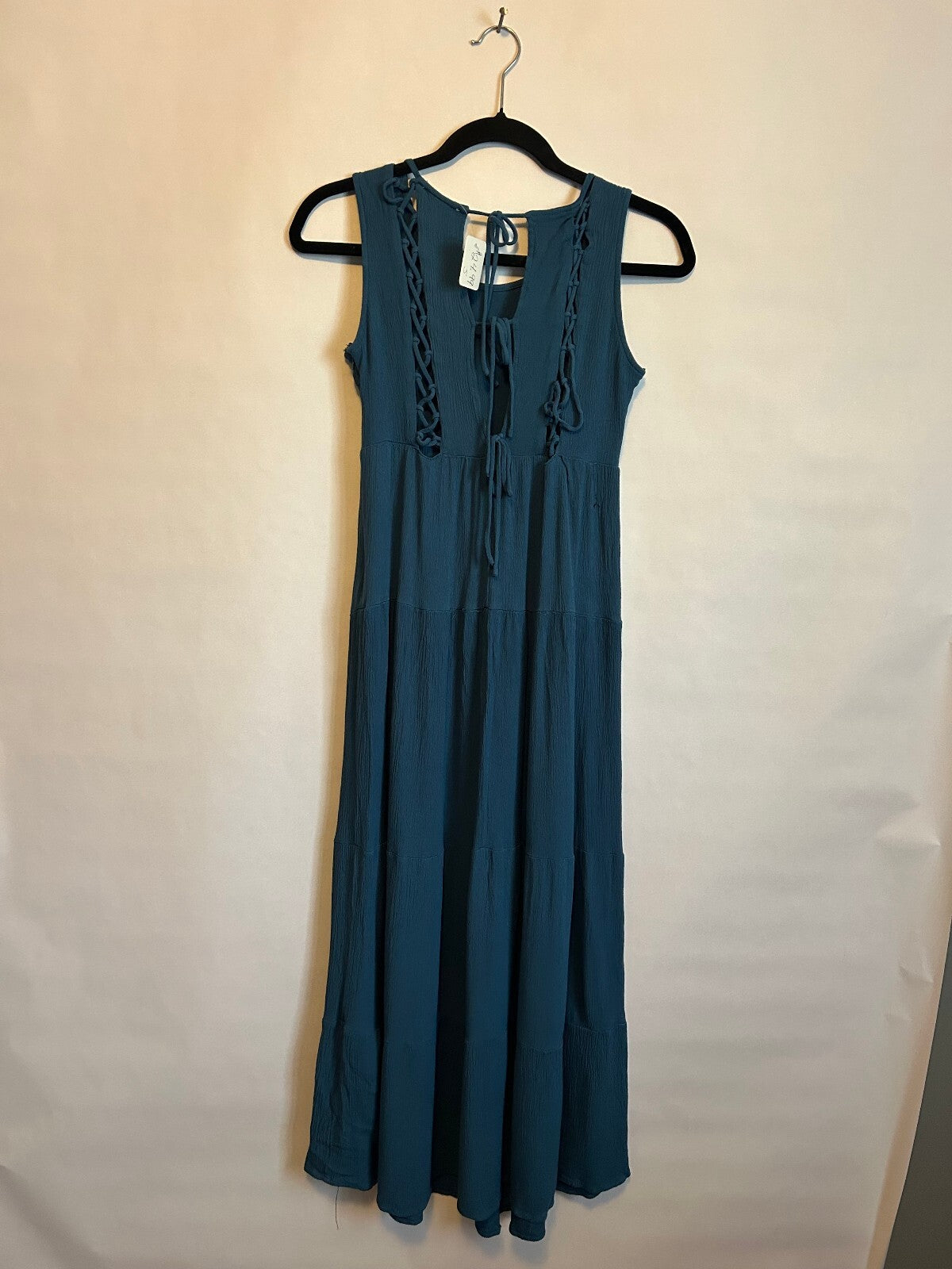 Endless Blu Tiered Maxi Dress