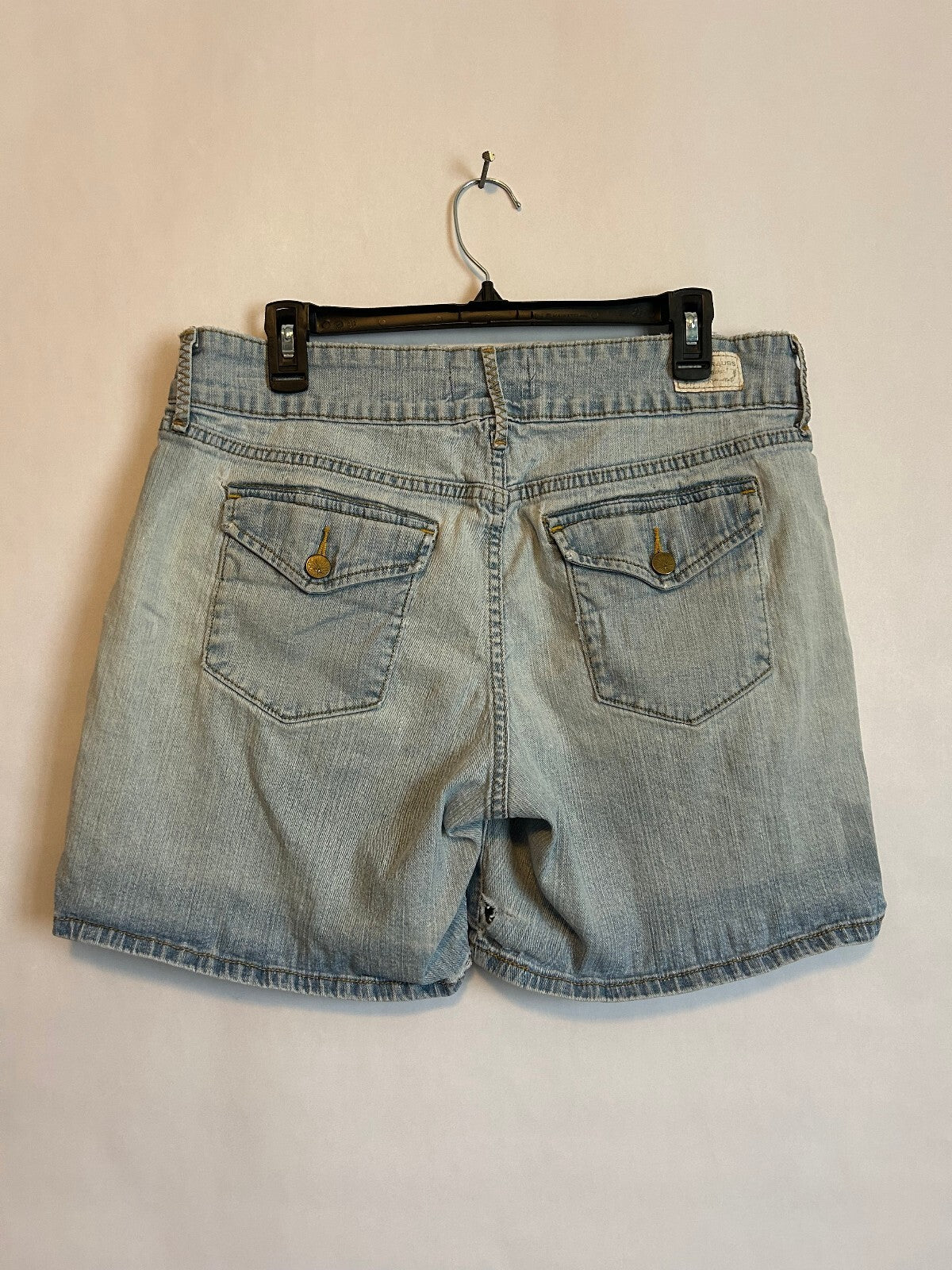 Levi Strauss Double-Button Denim Shorts 14
