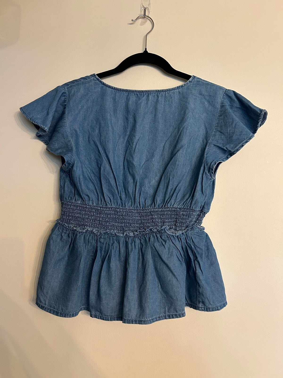 Arizona Denim Layered Top L