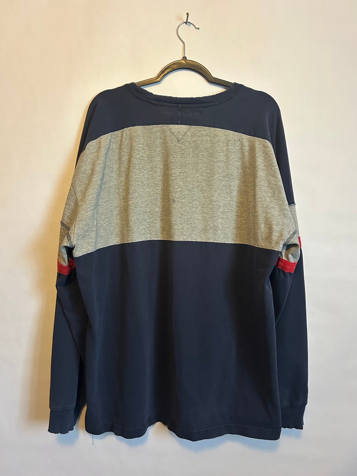 Vintage 90s Tommy Hilfiger Athletics Long-Sleeve Shirt XXL