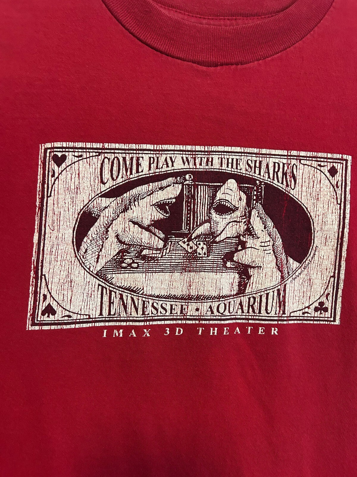 Tennessee Aquarium "Come Play With The Sharks" T-Shirt S