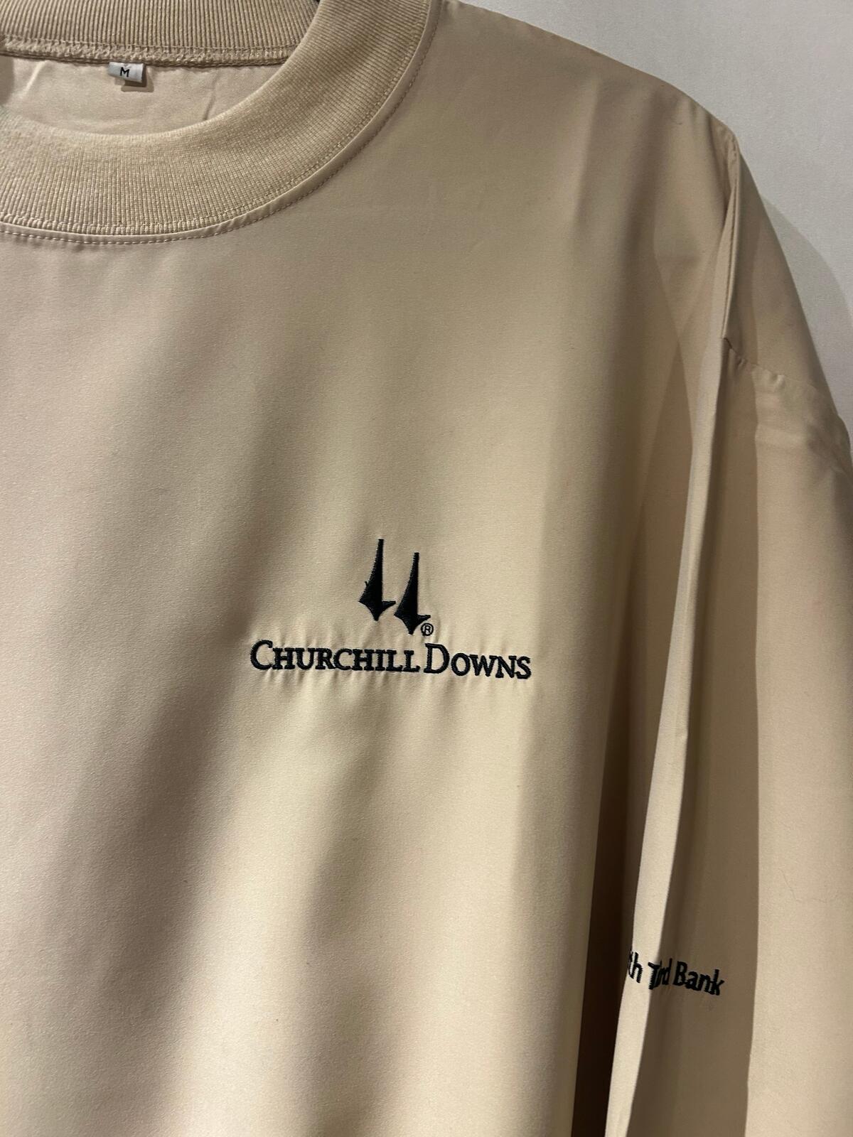 Churchill Downs Tan Crewneck M